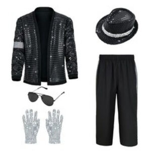 Michael Jackson  costume for kids New Without Tags Size 11-12